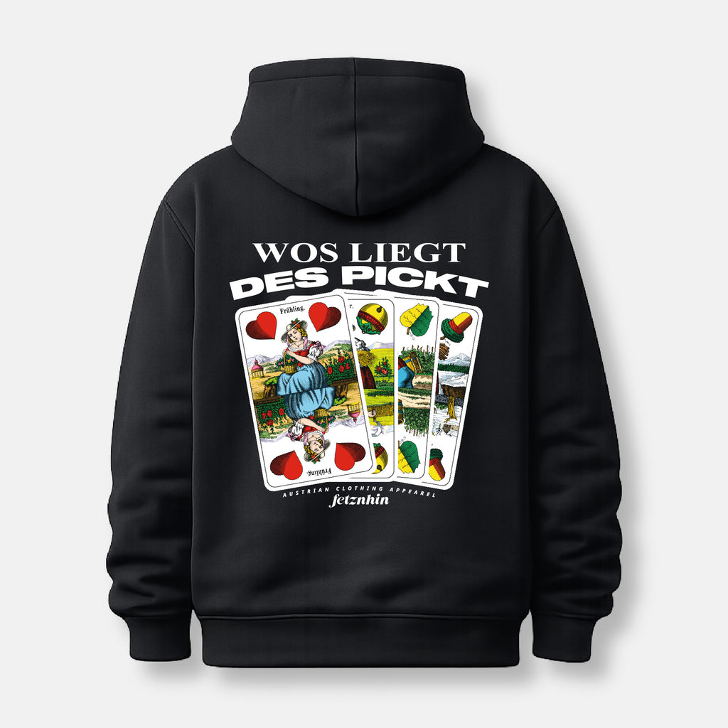 Wos liegt des pickt Hoodie