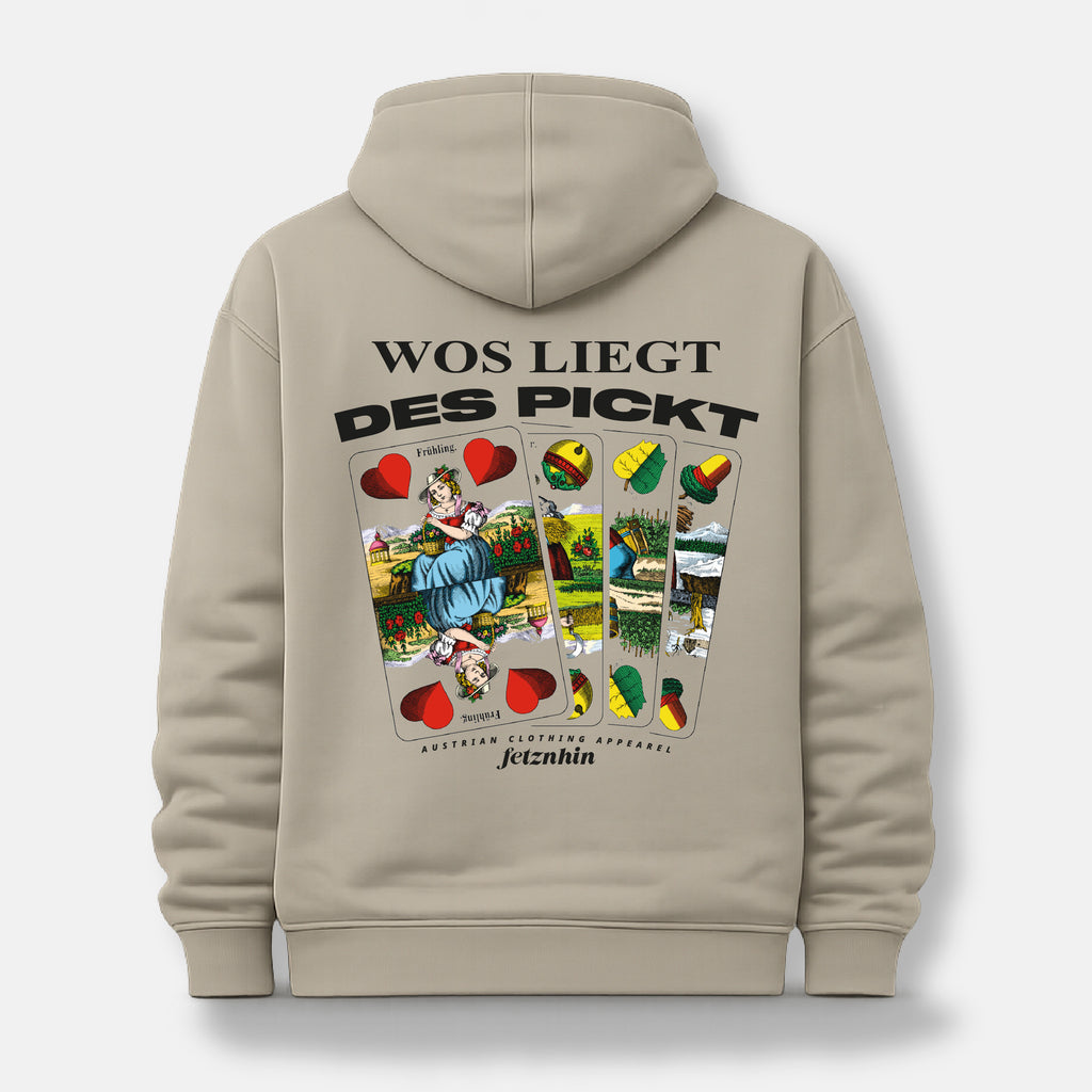 Wos liegt des pickt Hoodie