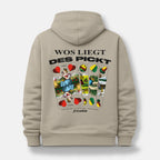 Wos liegt des pickt Hoodie