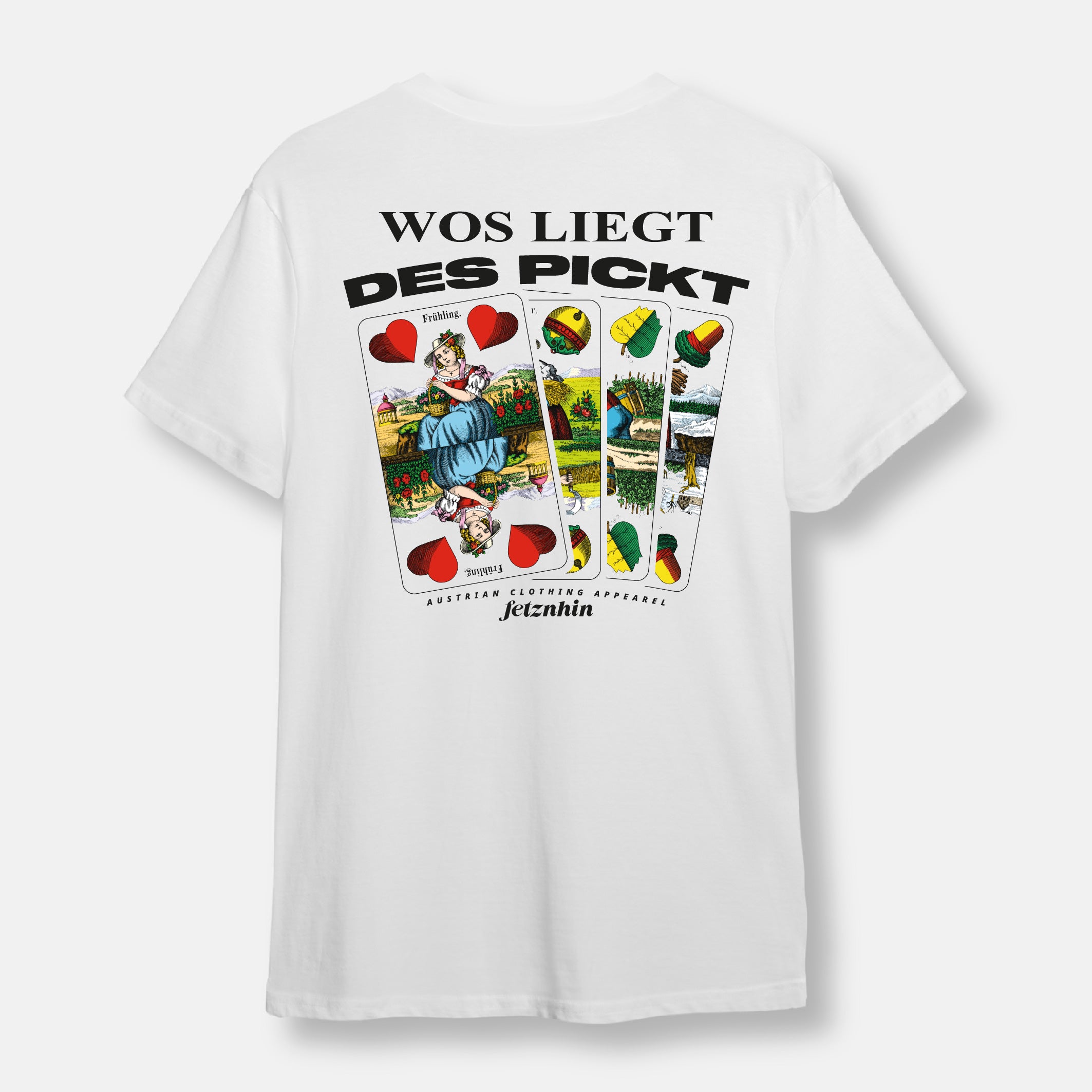Wos liegt des pickt T-Shirt
